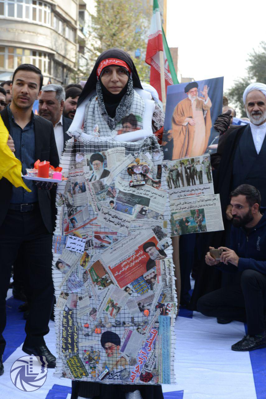 مراسم راهپیمایی روز 13 آبان 1397 اتحادیه عکاسان تهران