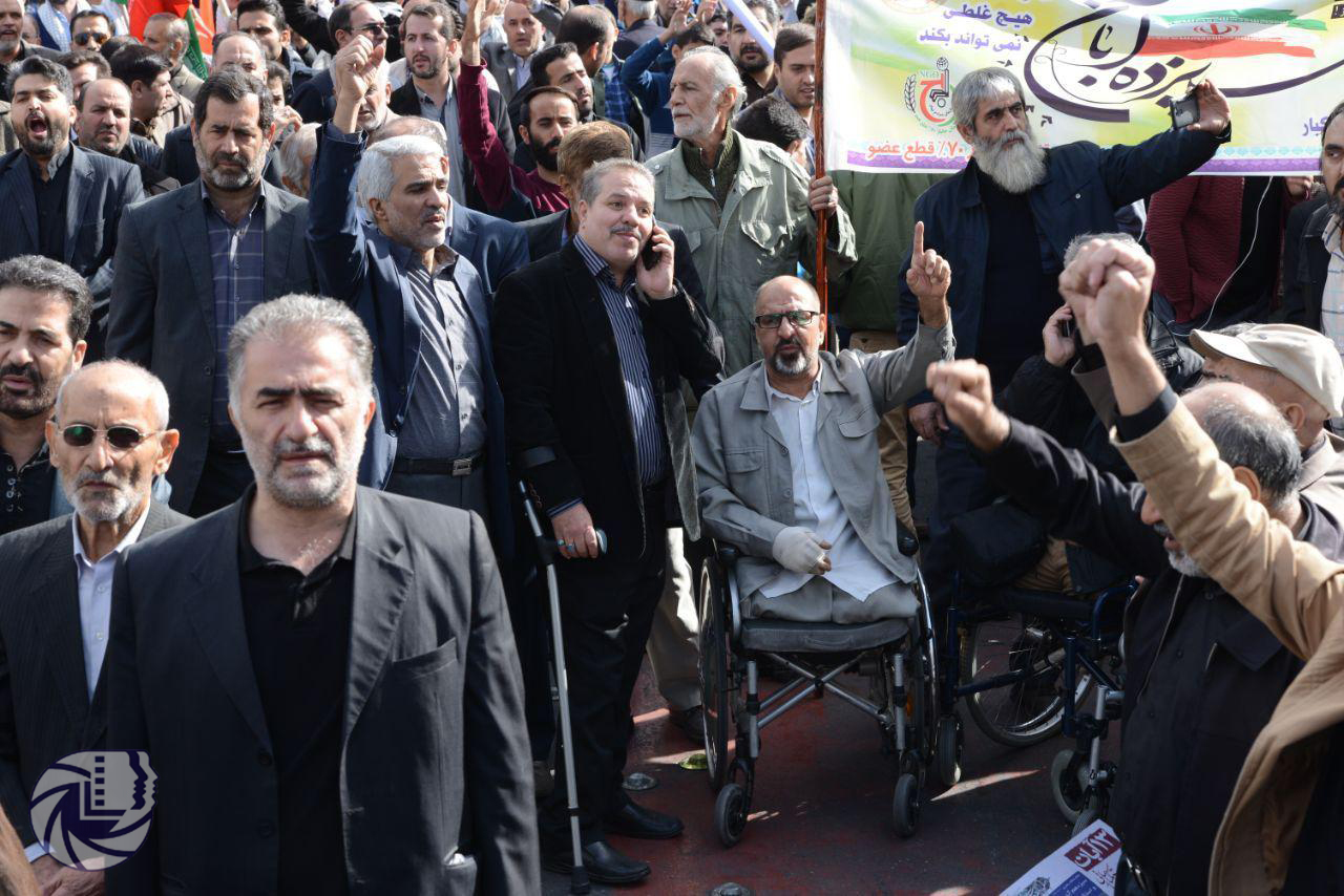 مراسم راهپیمایی روز 13 آبان 1397 اتحادیه عکاسان تهران