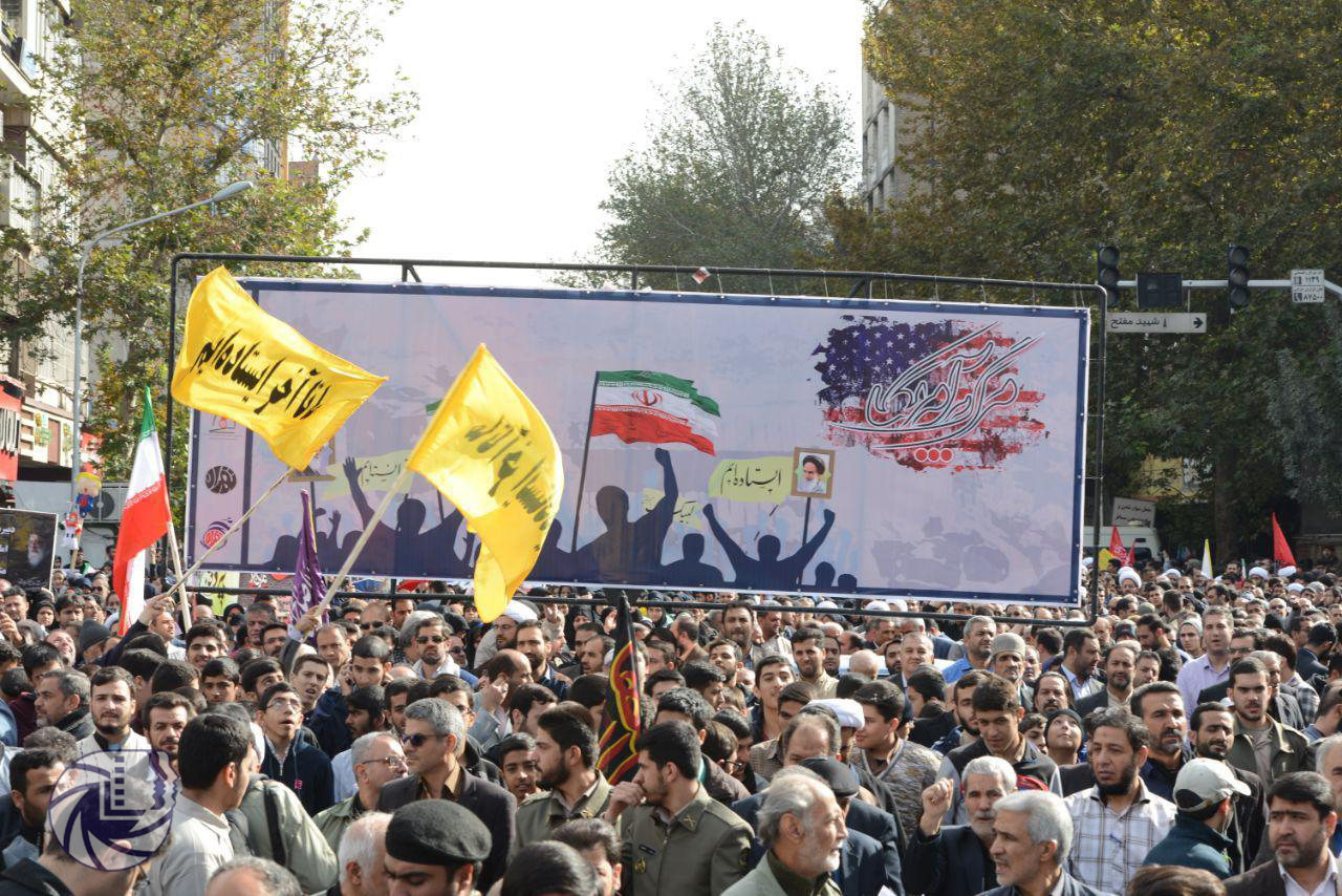 مراسم راهپیمایی روز 13 آبان 1397 اتحادیه عکاسان تهران