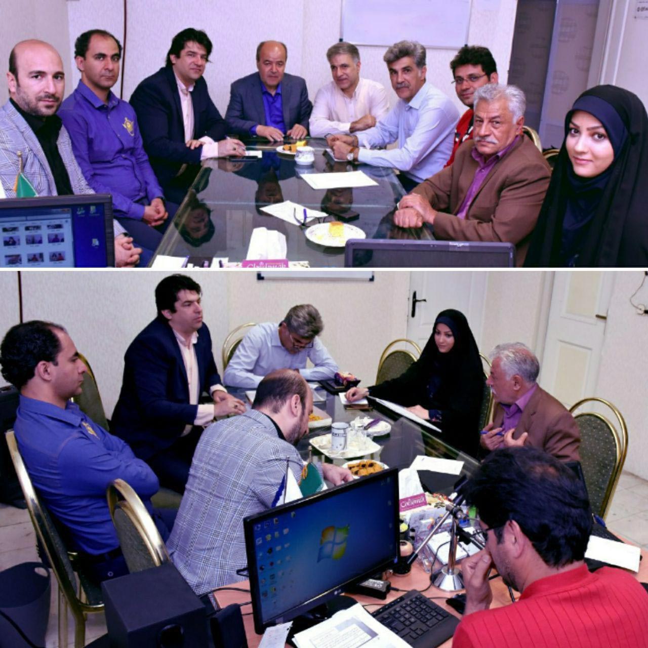 اولین جلسه واحد روابط عمومی اتحادیه عکاسان تهران در سال 97