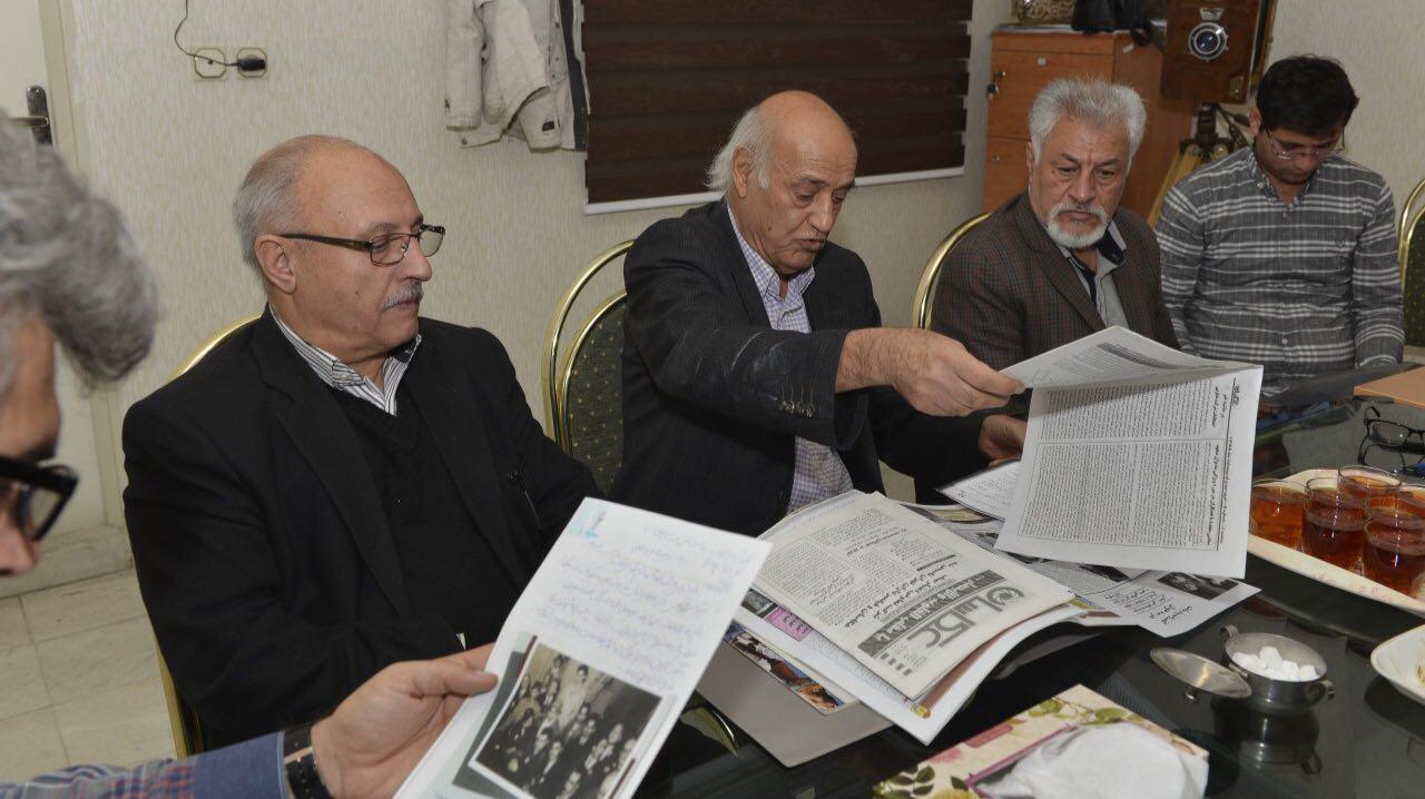 جلسه هفتگی روابط عمومی اتحادیه عکاسان تهران