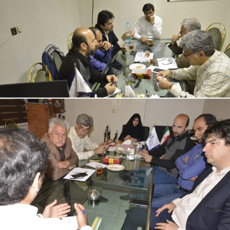 جلسه هفتگی روابط عمومی اتحادیه عکاسان تهران